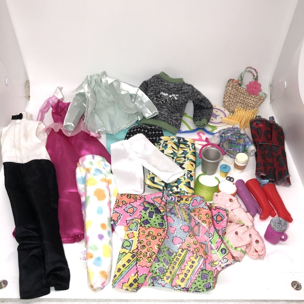 Barbie Bratz Fashion Doll Lot Clothes Accessories